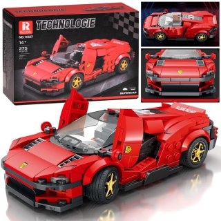 Klocki techniczne Futurystyczne auto CZERWONE drzwi unoszone 275-ele ZA5794