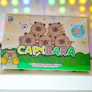 Kalendarz adwentowy Kapibary Figurki Niespodzianki 24 okienka