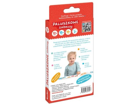 CzuCzu Paluszkowe zabawy książeczka 12m+ ZA4590